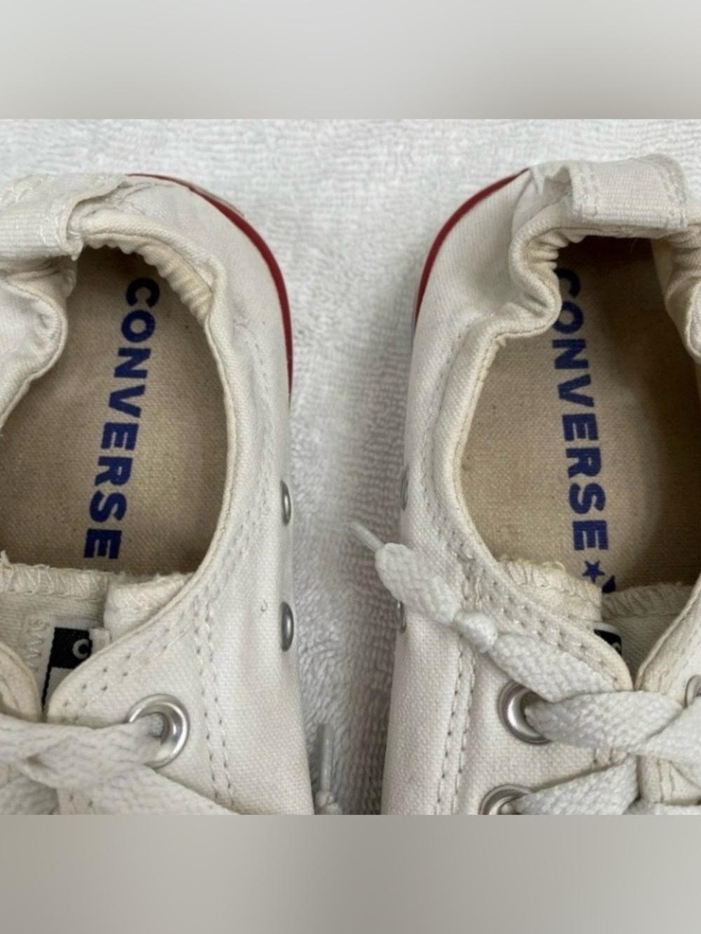 Converse Women White Chuck Taylor All Star Shoreline Slip Low Top Sneaker Size 7 - Picture 13 of 16
